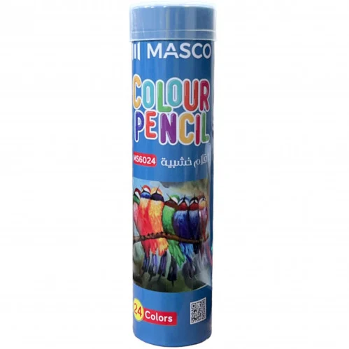 ألوان خشبية 24 لون MASCO ‏