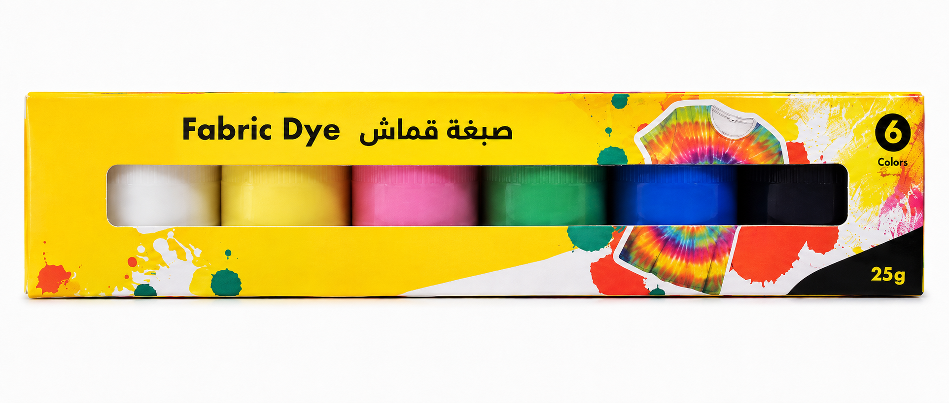 صبغة قماش بريما 6 لون