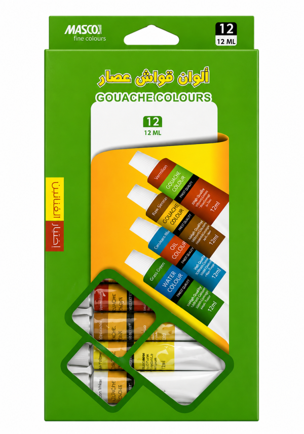 الوان قواش 12مل 12لون