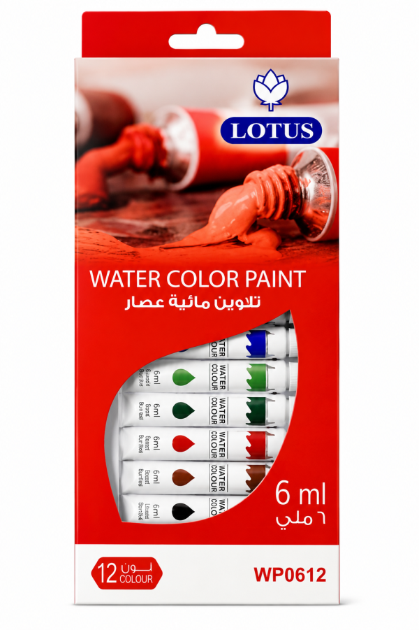 الوان مائية 6 مل 12لون