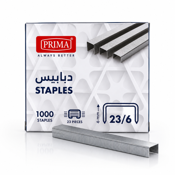 دبابيس حائط بريما 23/6 1000 قطعة