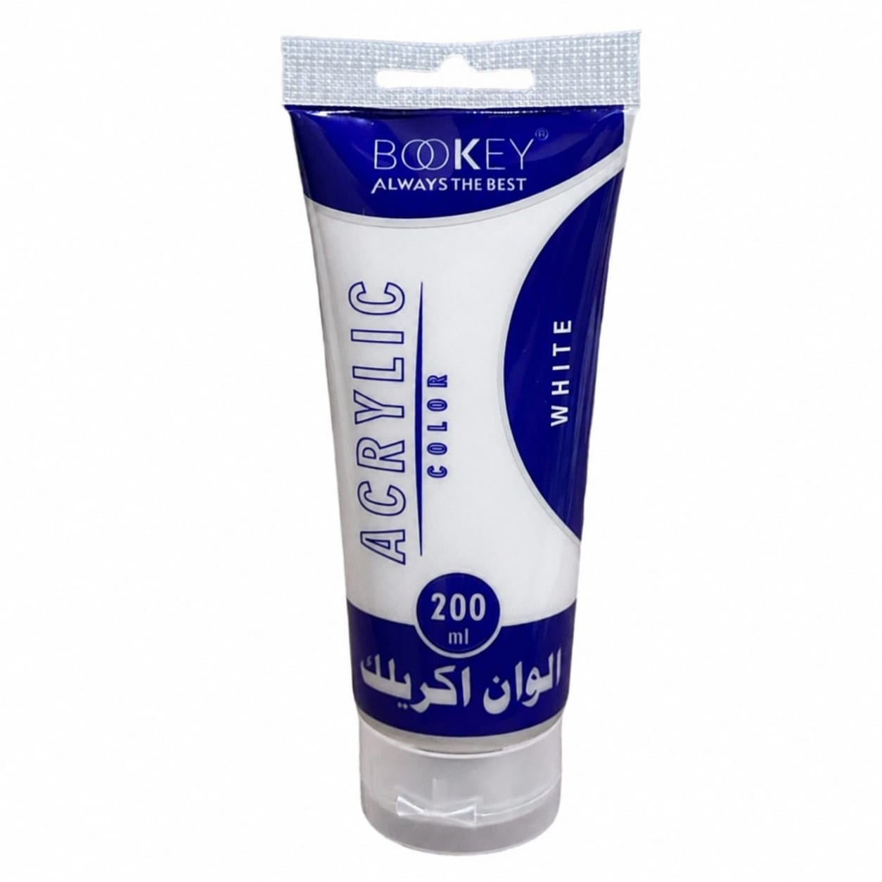 الوان اكريلك 250 مل لون ابيض