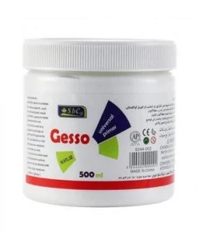 جيسو 500 مل أبيض Gesso SBC