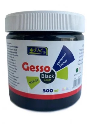 جيسو 500 مل أسود Gesso SBC‏