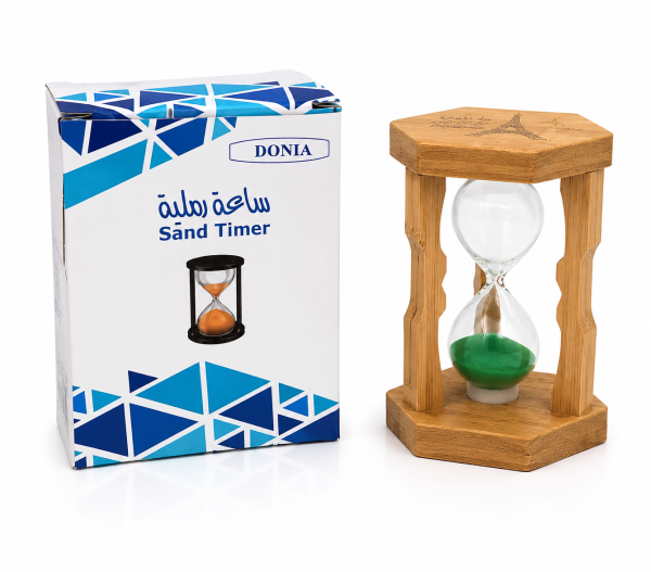 ساعة رمليه 3 دقايق