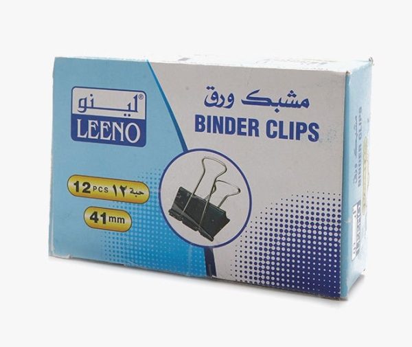 كليب ورق اسود 41mm لينو